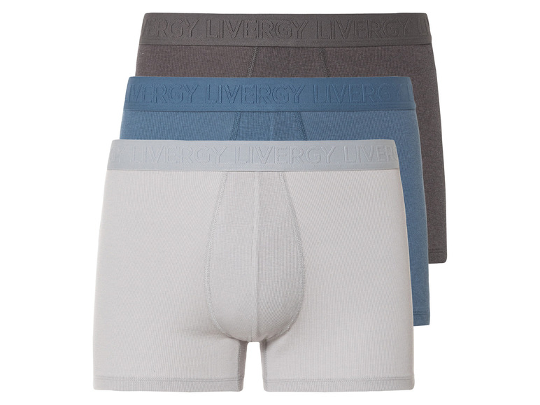 Aller en mode plein écran : LIVERGY® Lot de 3 boxers homme - Image 2