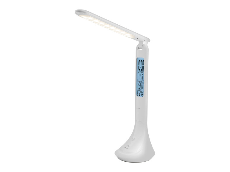 Aller en mode plein écran : LIVARNO home Lampe de table sans fil avec horloge - Image 8