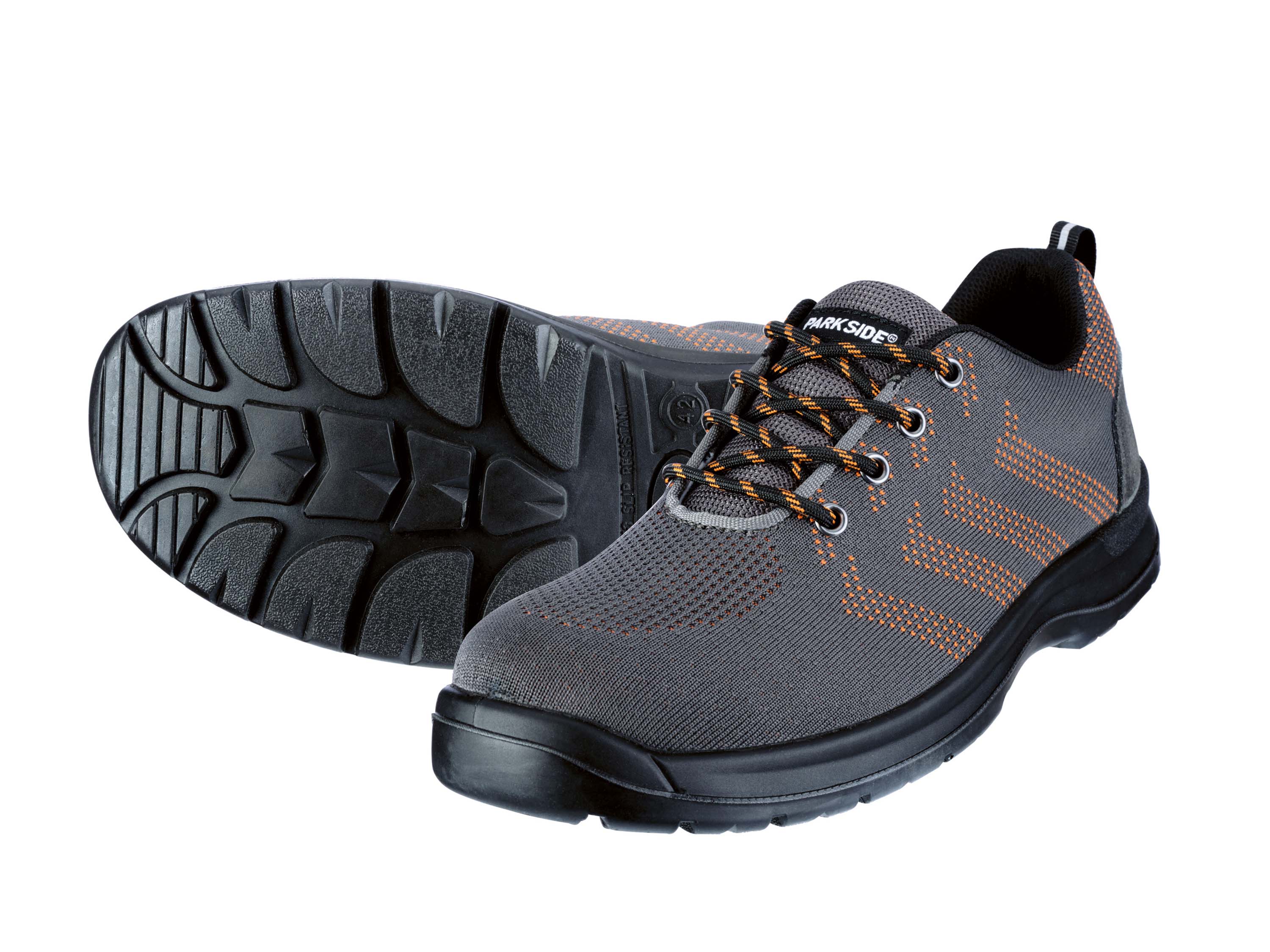 PARKSIDE® Chaussures de sécurité S1P homme (gris, 43)