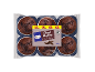 Paquet de 6 muffins au chocolat XXL avec pépites de chocolat, 540 g