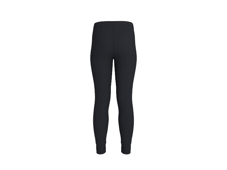 Legging noir pour enfant, vue arrière