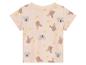 T-shirt bébé rose à imprimés koalas et kangourous.
