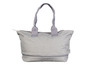 Sac cabas gris à fermeture éclair de Topmove.