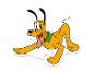Puzzle en forme de Pluto Disney.