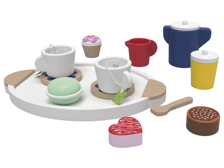 Aller en mode plein écran : Playtive Accessoires de cuisine en bois au design rétro - Image 9