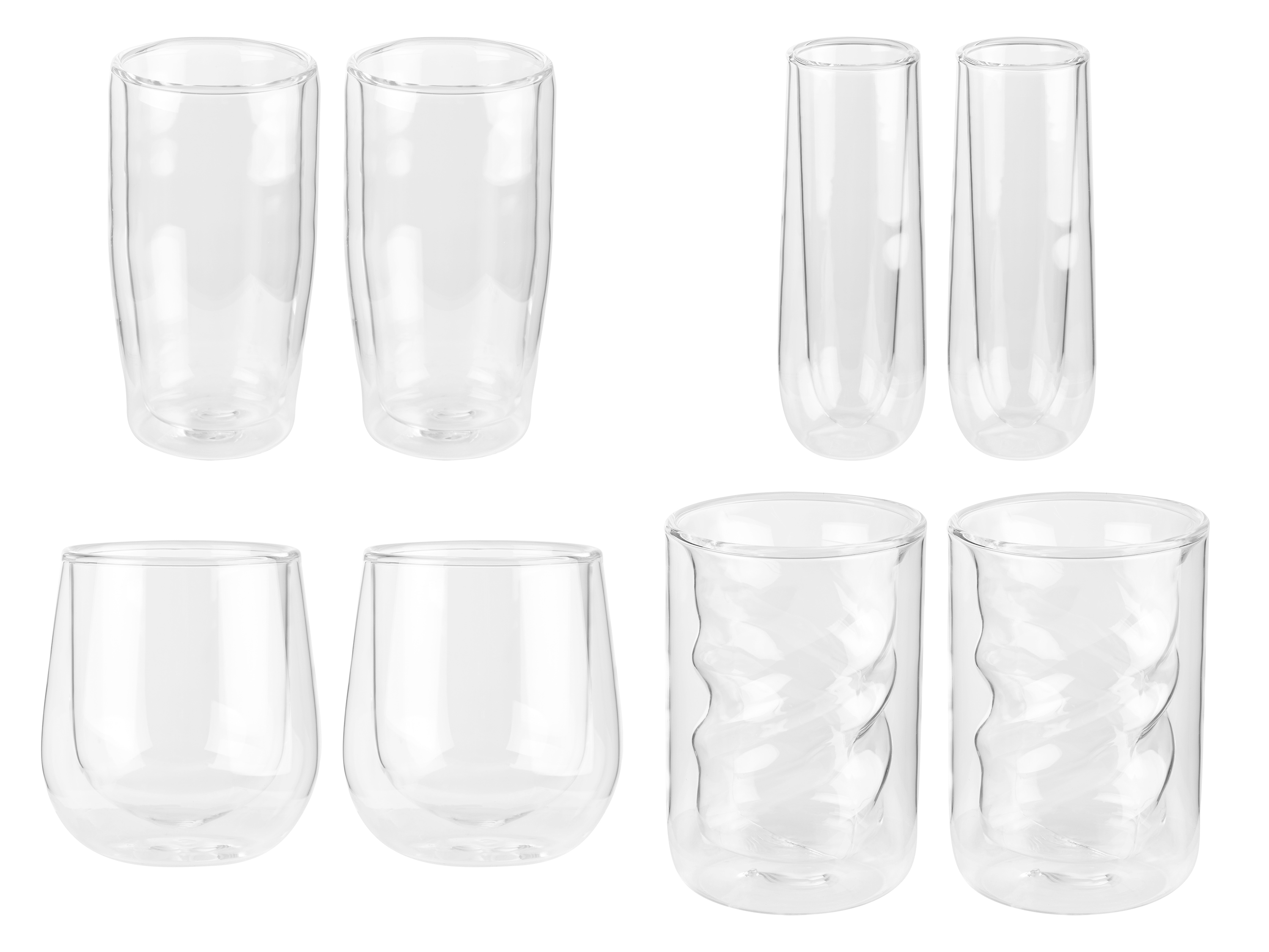 LIVARNO home Lot de 2 verres à double paroi