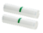 Deux rouleaux de sacs sous vide pour emballer les aliments.