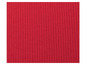 Tissu rouge côtelé.