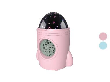 TRONIC® Réveil avec projecteur ciel étoilé