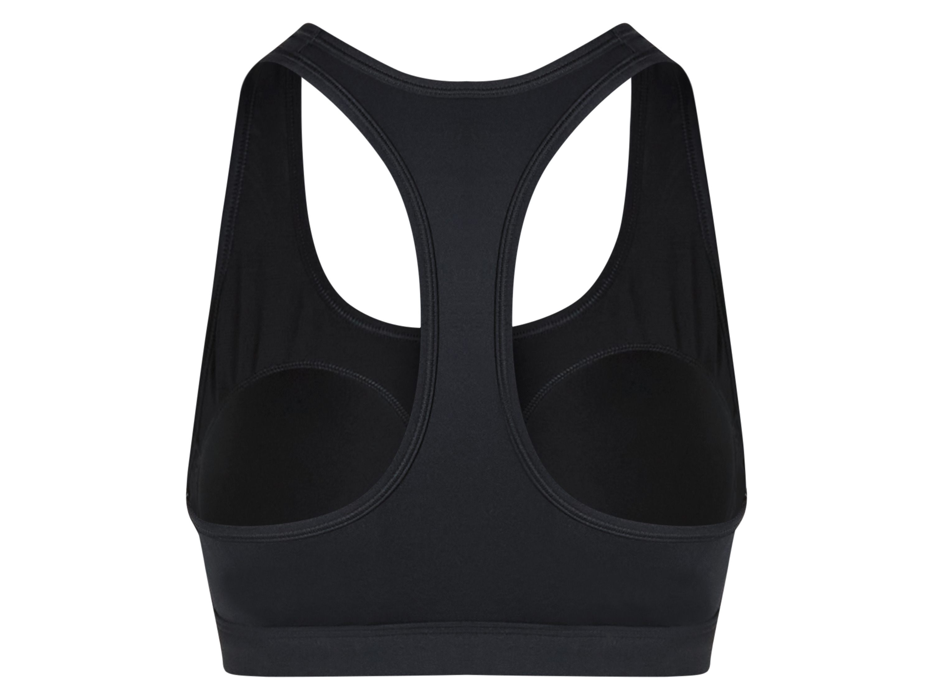 Nike Swoosh Medium Support Bra Noir pour femme - vue 4