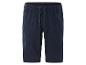 Short bleu foncé avec cordon de serrage.