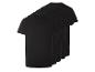 Un paquet de cinq T-shirts noirs