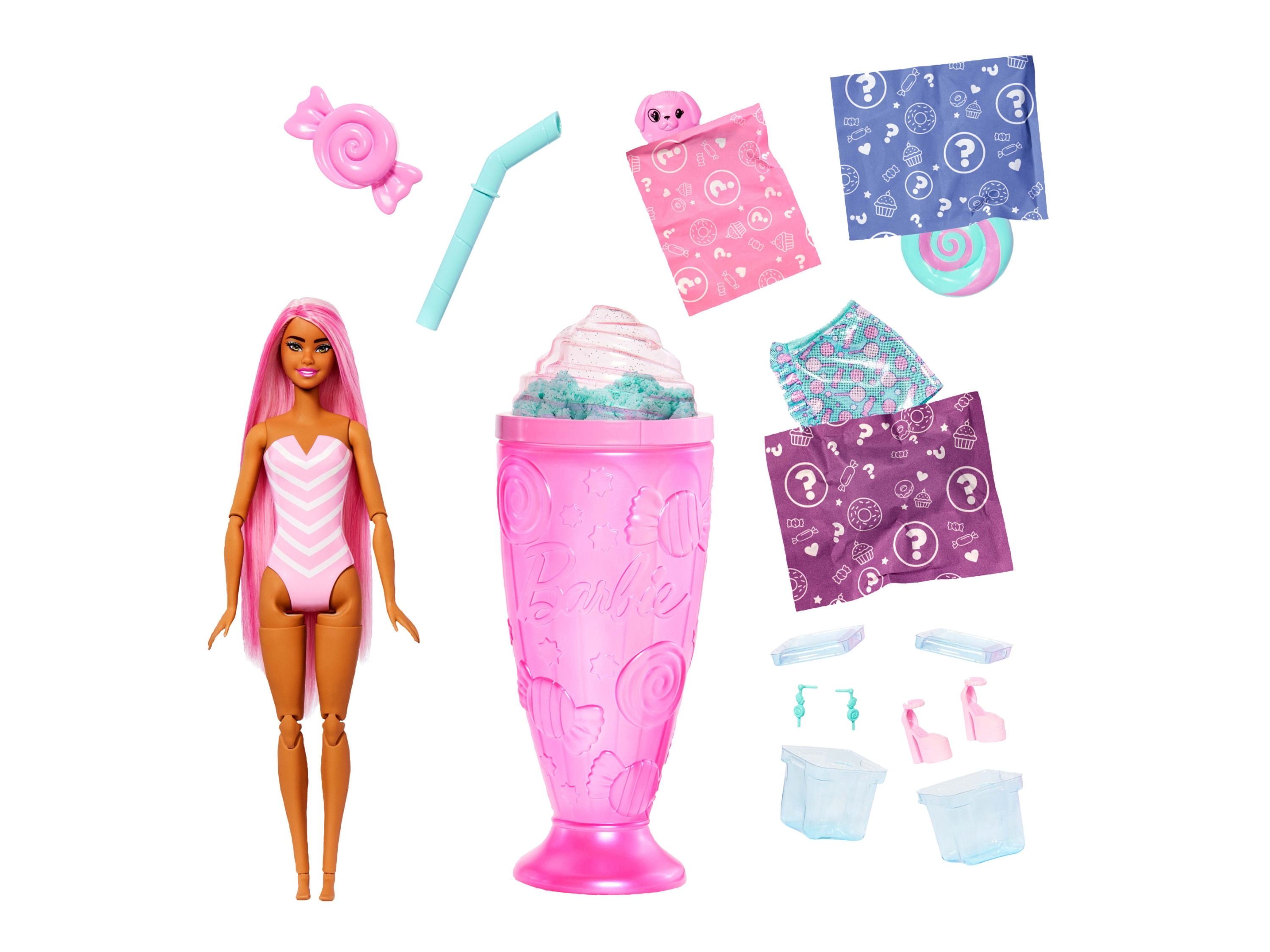 BARBIE Poupée Pop Reval (Poupée rose)
