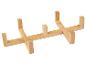 Support pliable en bambou pour vaisselle ou livres