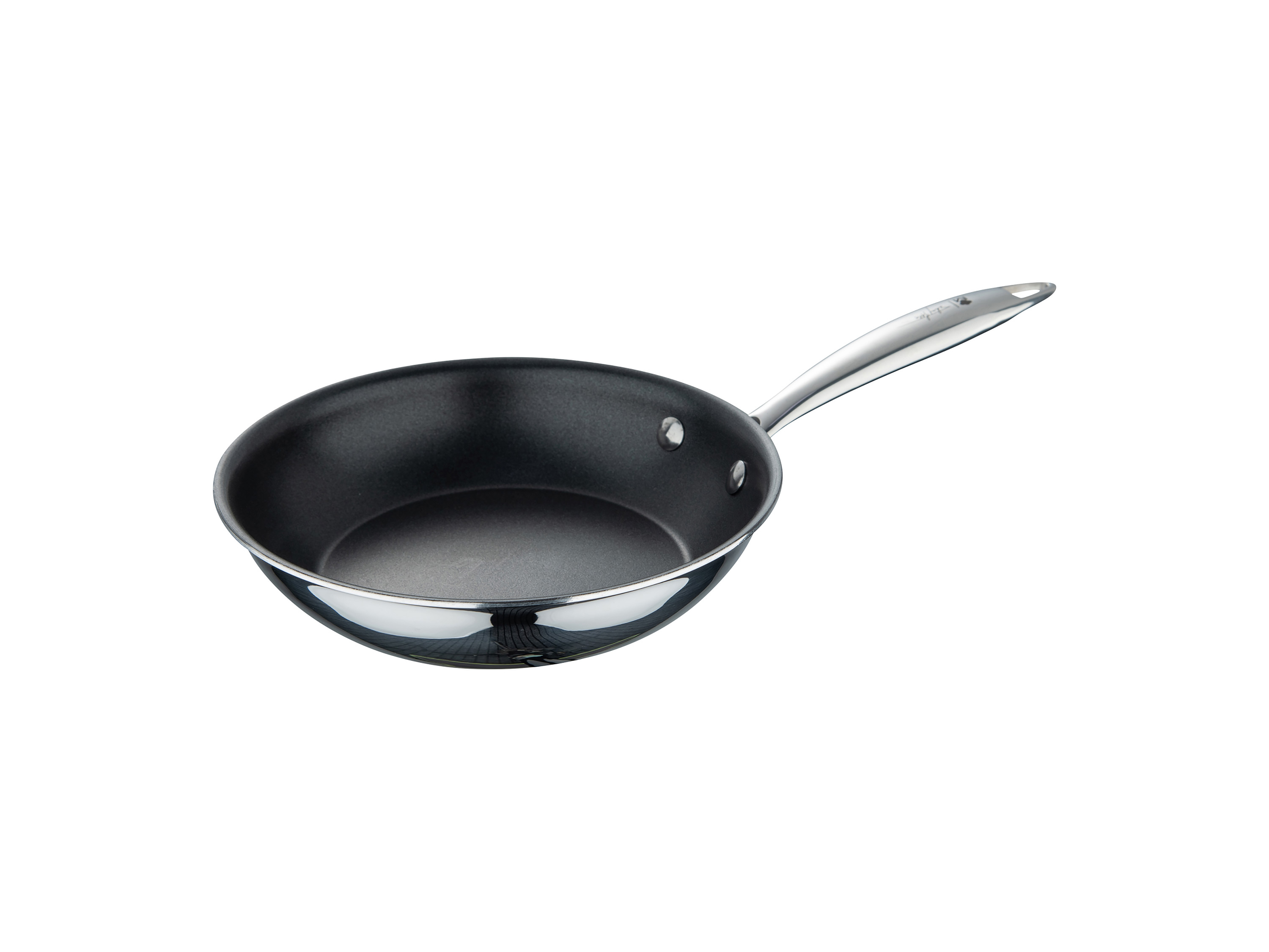 Masterpro Poêle en acier inoxydable, 20 cm