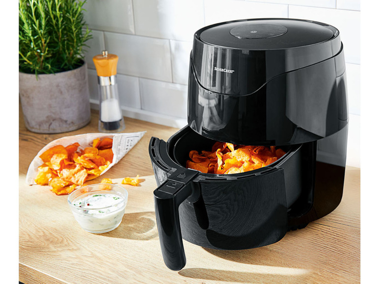 Aller en mode plein écran : SILVERCREST® KITCHEN TOOLS Air fryer SHFD 1400 B2, 1 400 W, 2,2 L - Image 2