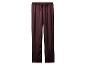 Pantalon de pyjama en satin marron foncé avec cordon