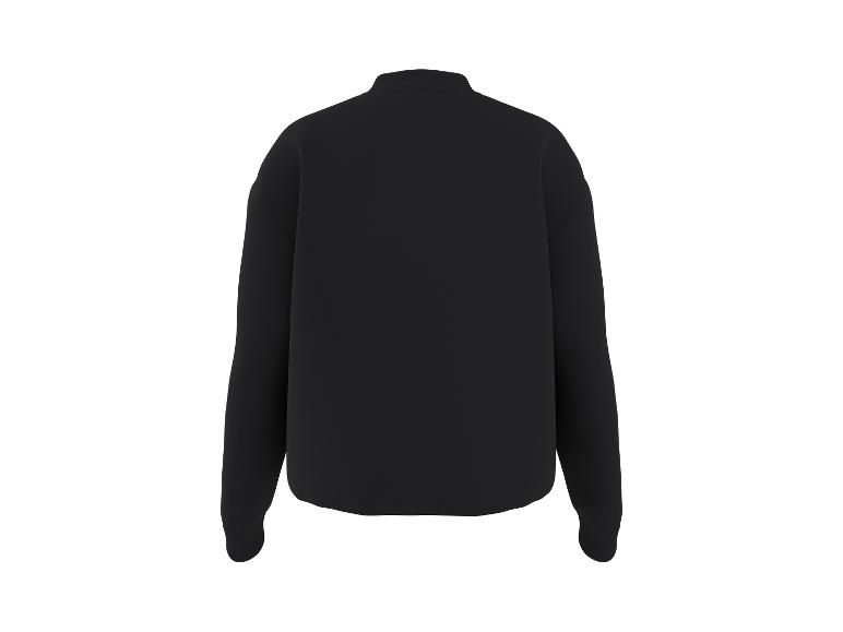 Sweat-shirt noir à manches longues, vue arrière