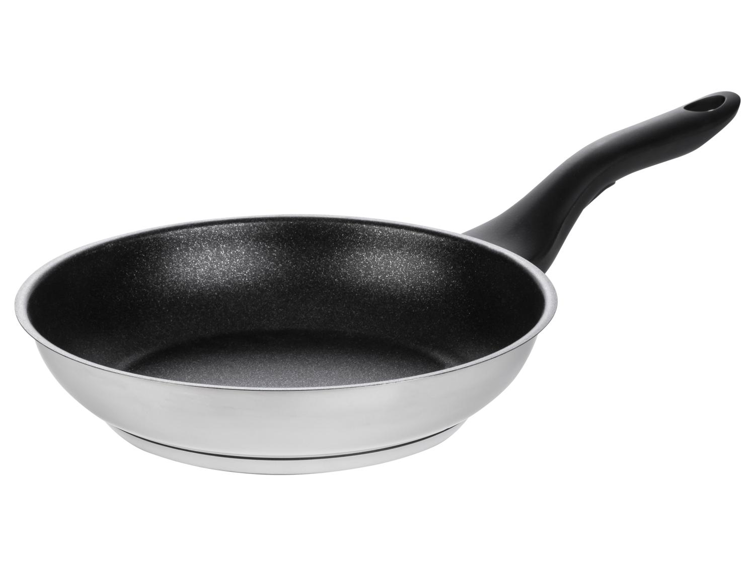 Poêle en acier inoxydable, 24 cm