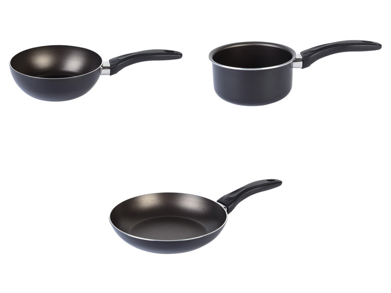Aller en mode plein écran : ERNESTO® Mini-wok, mini-casserole ou mini-poêle en aluminium - Image 1
