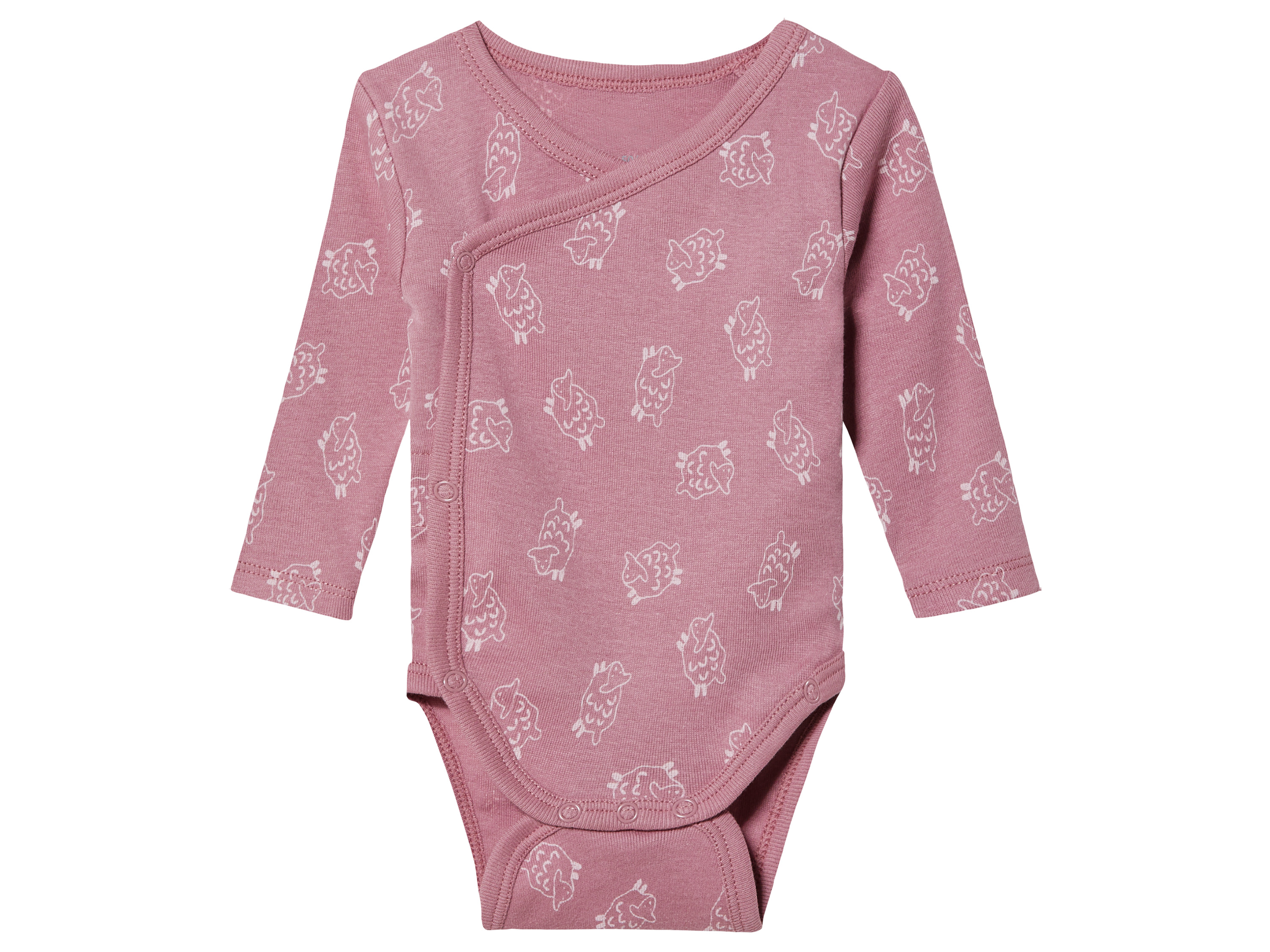 lupilu® Body bébé  (74/80, vieux rose)