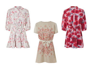 esmara® Mini-robe effet lin femme