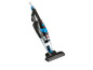 Un aspirateur Bissell noir et bleu