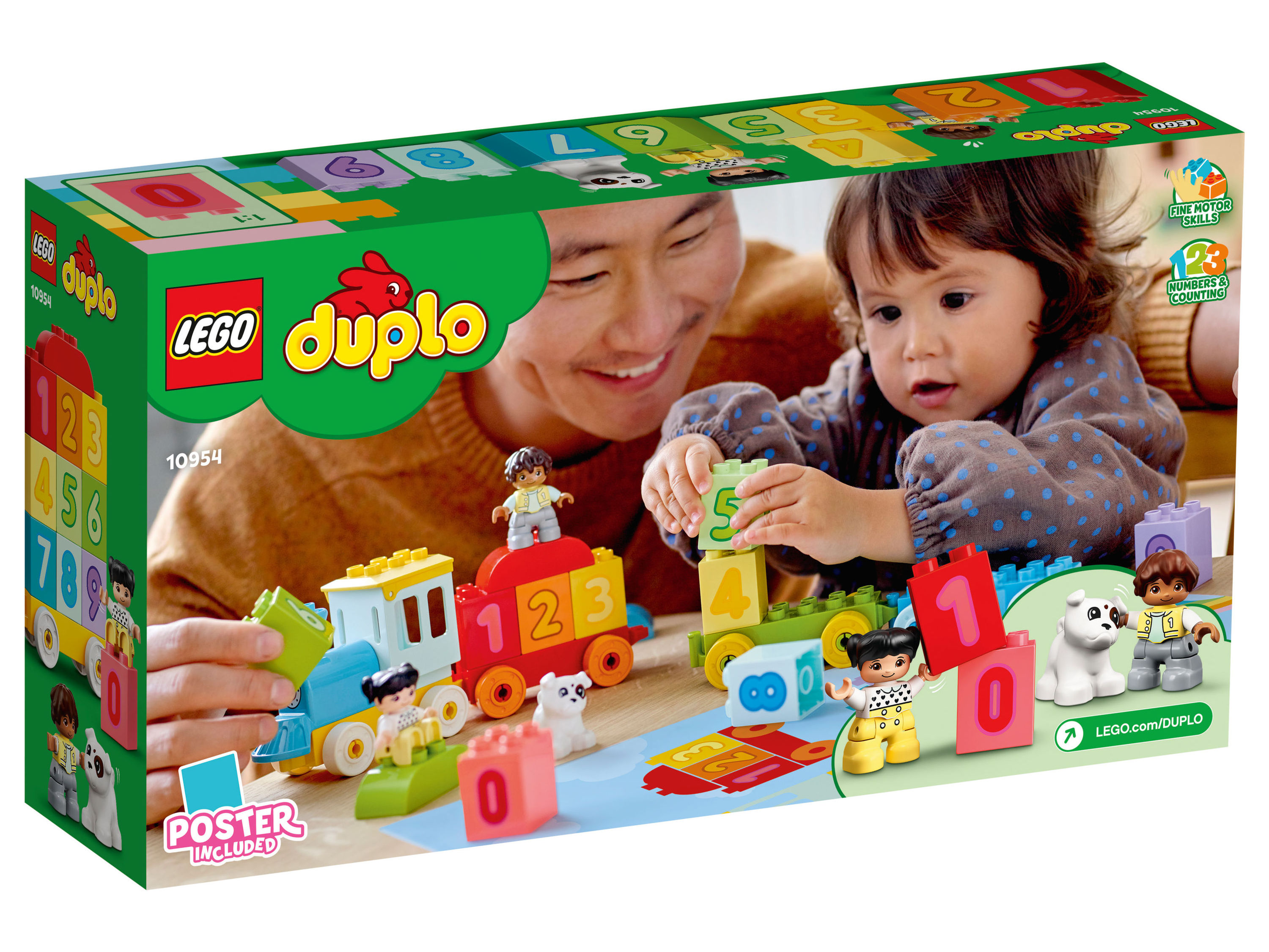 LEGO® DUPLO® 10954 Le train des chiffres - vue 3