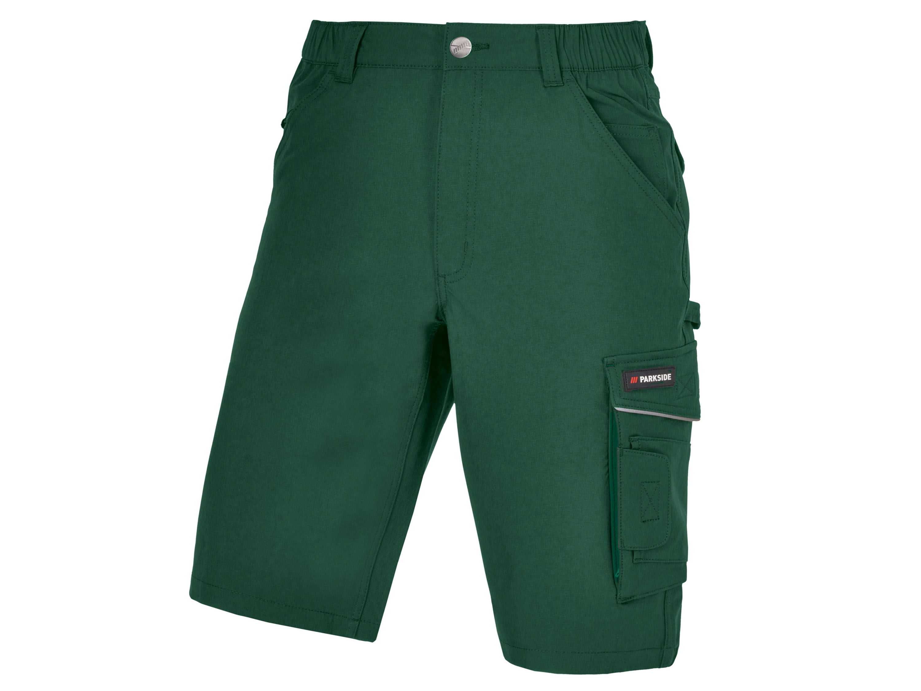 PARKSIDE® Bermuda de travail polyvalent homme (vert, 40)