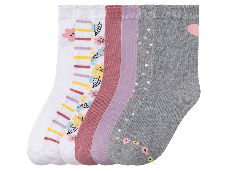 pepperts!® Lot de 7 paires de chaussettes fille 2
