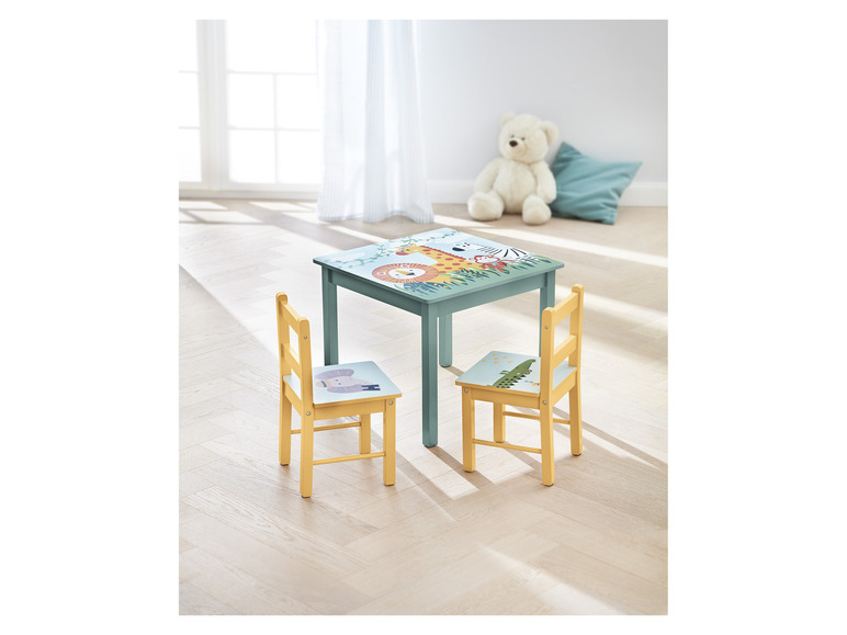 Aller en mode plein écran : LIVARNO home Ensemble table et chaises enfant safari - Image 2