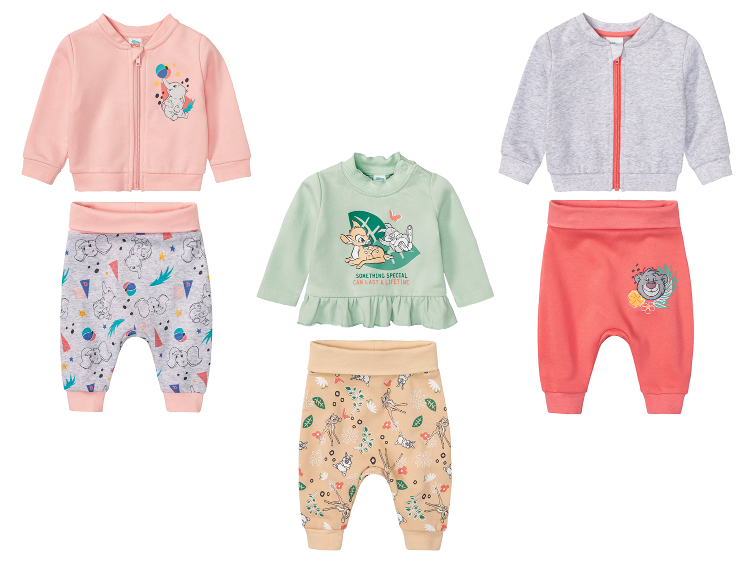 Jogging pour filles bébés, 2 pièces, avec un pourcentage élevé de coton bio