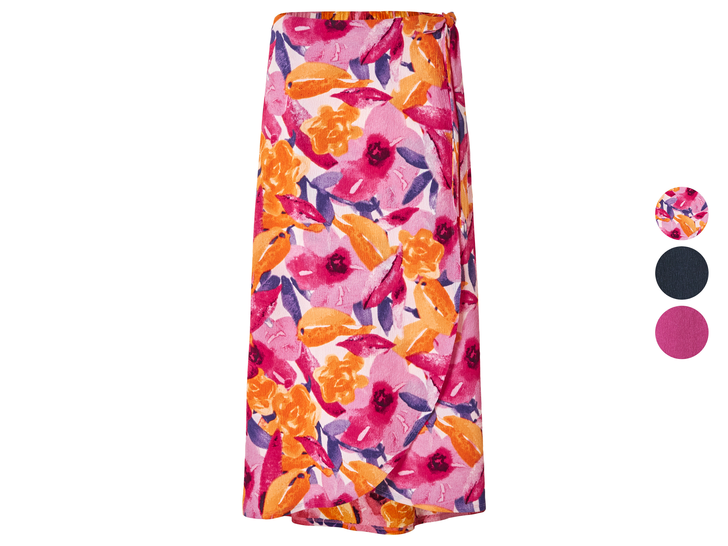 esmara® Jupe portefeuille mi-longue femme
