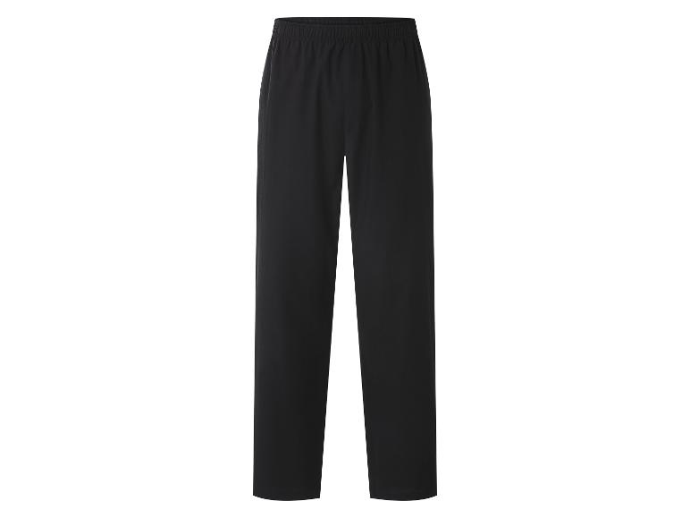 Pantalon de survêtement noir avec taille élastique