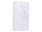 Couette blanche roulée avec coutures matelassées