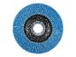 Disque à lamelles bleu pour meuleuse d'angle