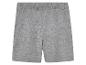 Shorts gris en jersey.