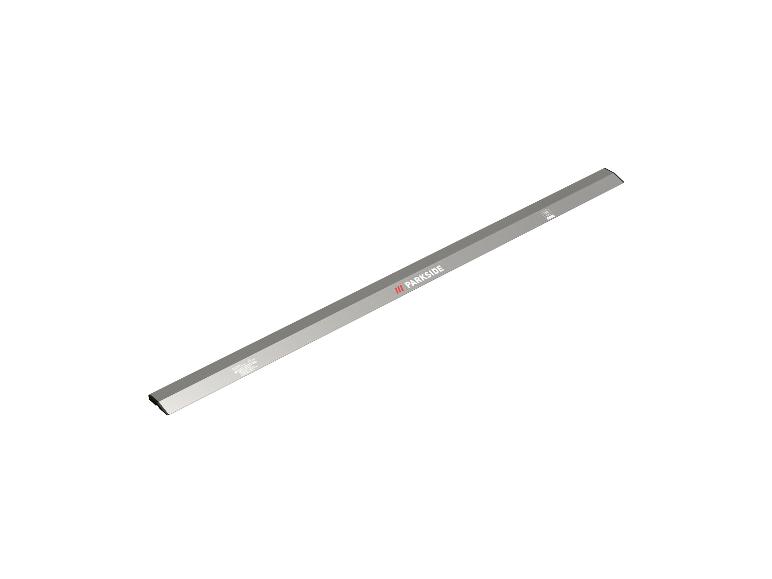 Niveau à bulle en aluminium de 100 cm avec logo et échelle de mesure.