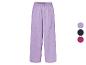 Pantalons amples lilas, disponibles en plusieurs couleurs.
