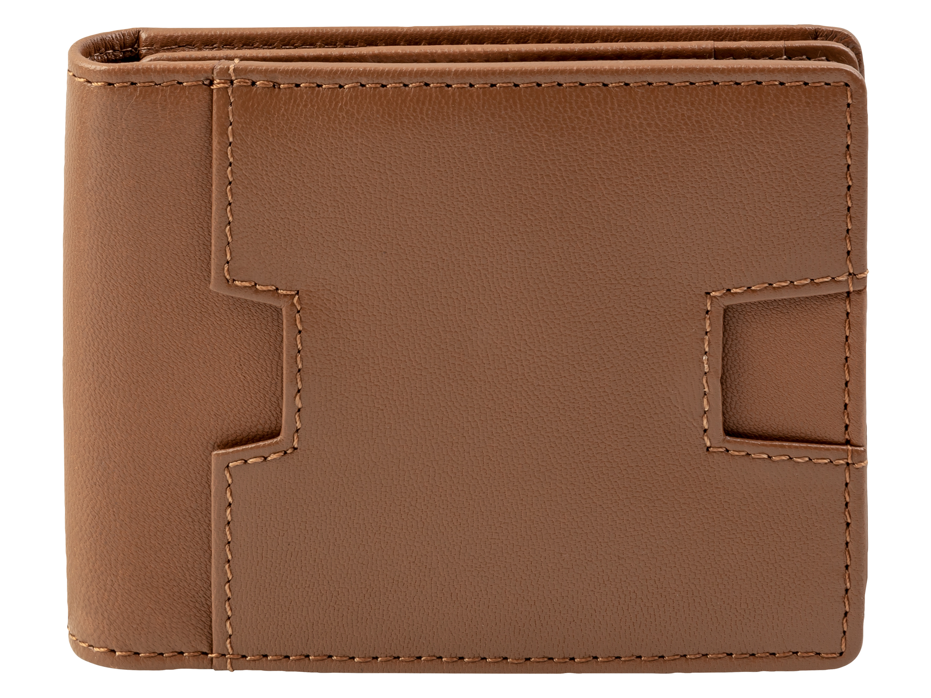 LIVERGY® Magic Wallet ou portefeuille en cuir homme (marron)