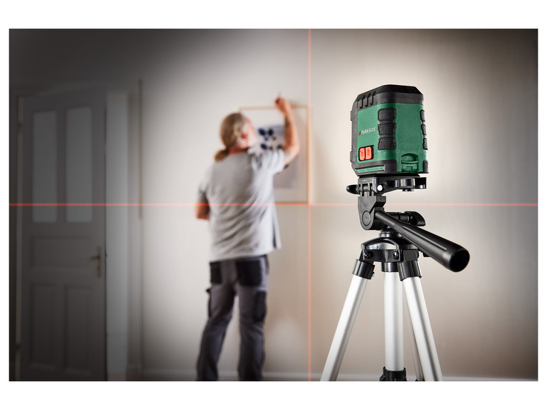 Aller en mode plein écran : PARKSIDE® Niveau laser en croix avec trépied PKLL 10 B4 - Image 9