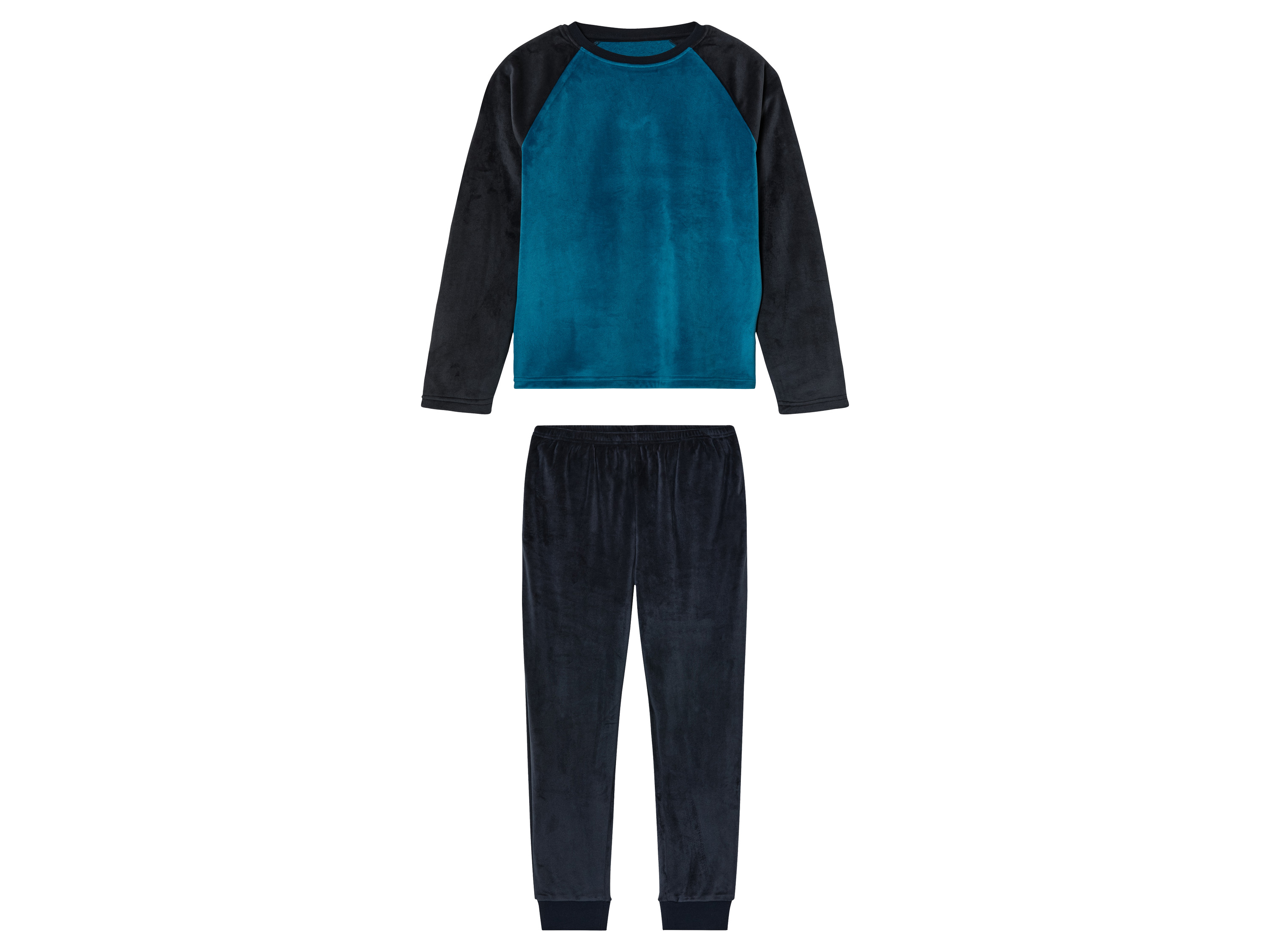 pepperts!® Ensemble pyjama garçon (8-10 ans, turquoise/marine)