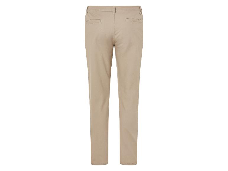 Pantalon beige clair pour femme.