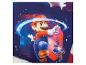 T-shirt avec Mario sur fond spatial avec un anneau d'énergie bleu.