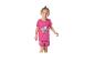 Pyjama Peppa Pig pour enfant : haut rose et short à motifs tropicaux.
