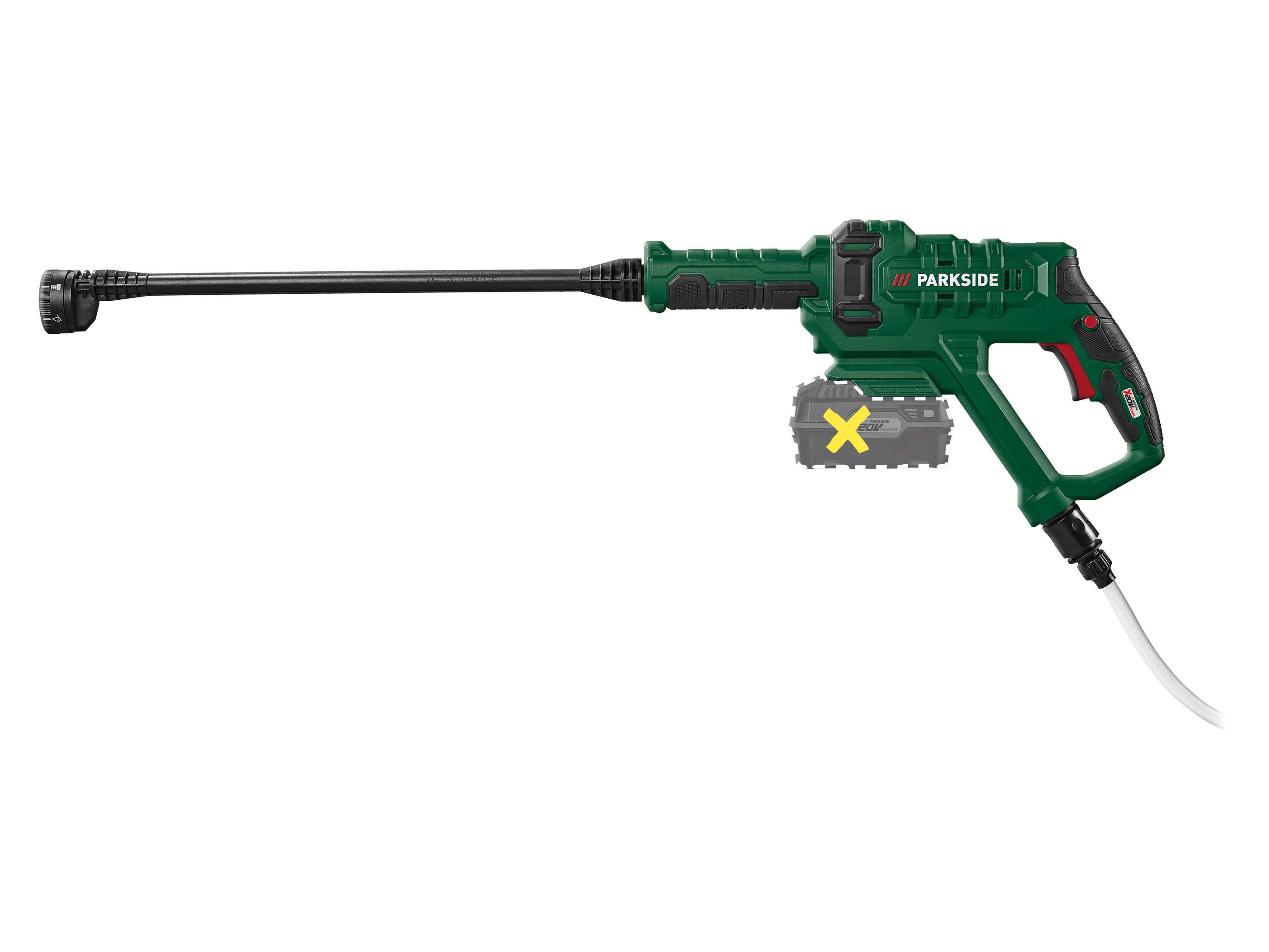PARKSIDE® Nettoyeur à pression sans fil PDRA 20–Li B3, 20 V