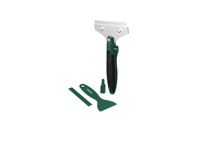 Ensemble grattoir et spatules Parkside.