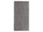 Une serviette de bain gris foncé.