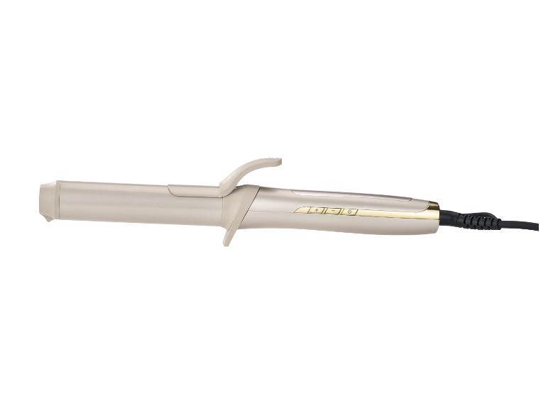 Fer à friser clair avec cordon noir