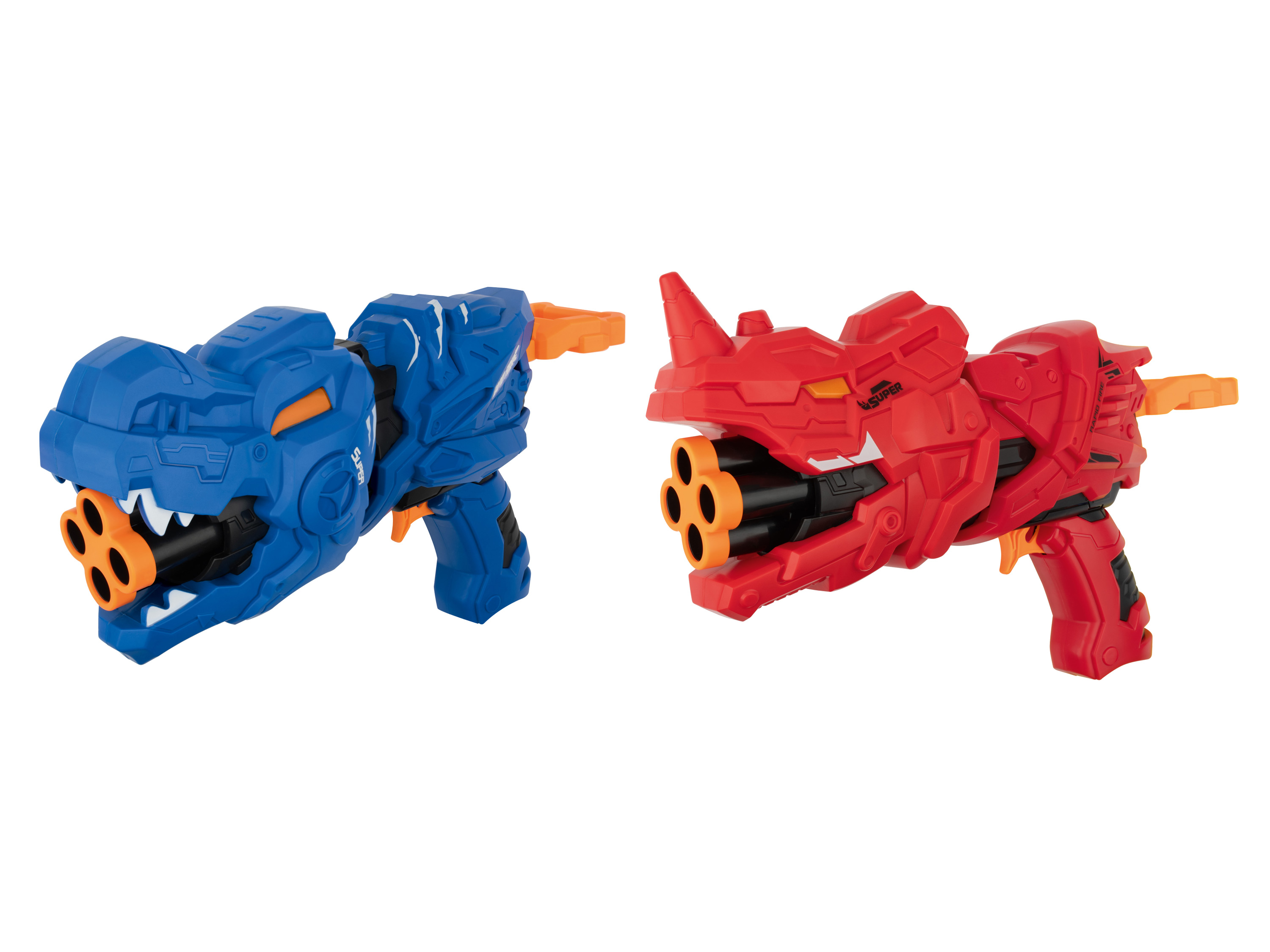 Playtive Pistolet dinosaure à fléchettes souple